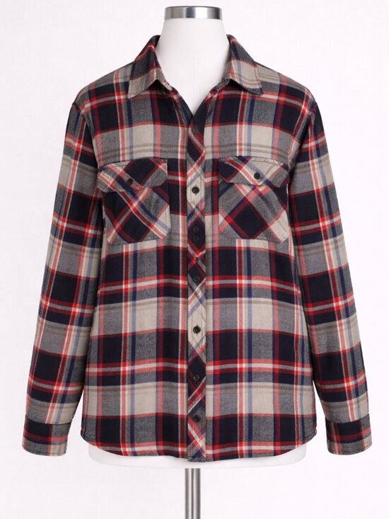 Dickies Other - Dickies Plaid Quilted Shirt Jacket